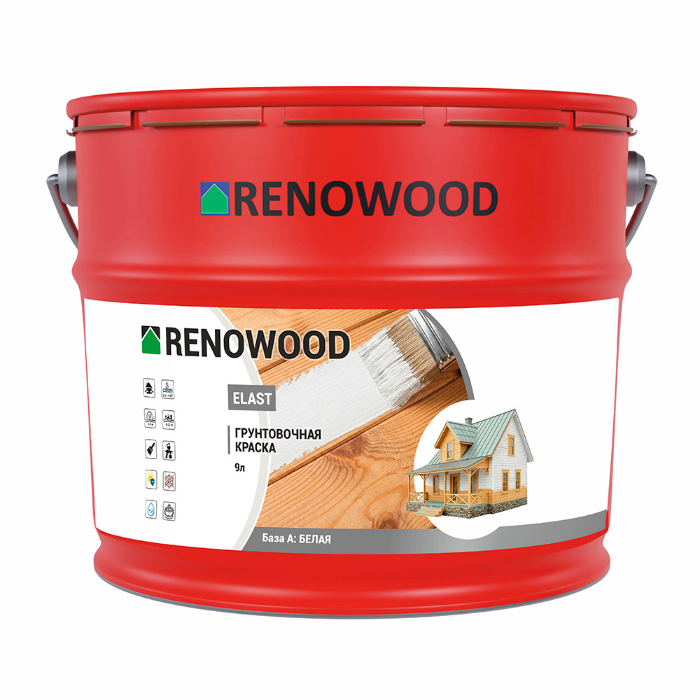 Адгезионный грунт по дереву Renowood Elast (Primer)