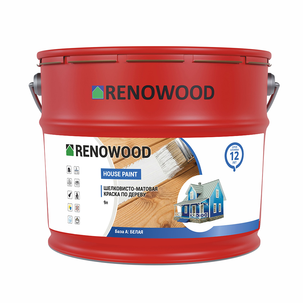 Укрывная краска Renowood House Paint